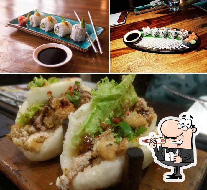 Pick various sushi options