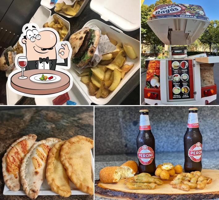 Platti al Pizzeria Da chi ragàs