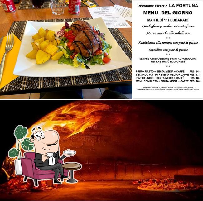 Dai un'occhiata agli interni di Ristorante Pizzeria La Fortuna