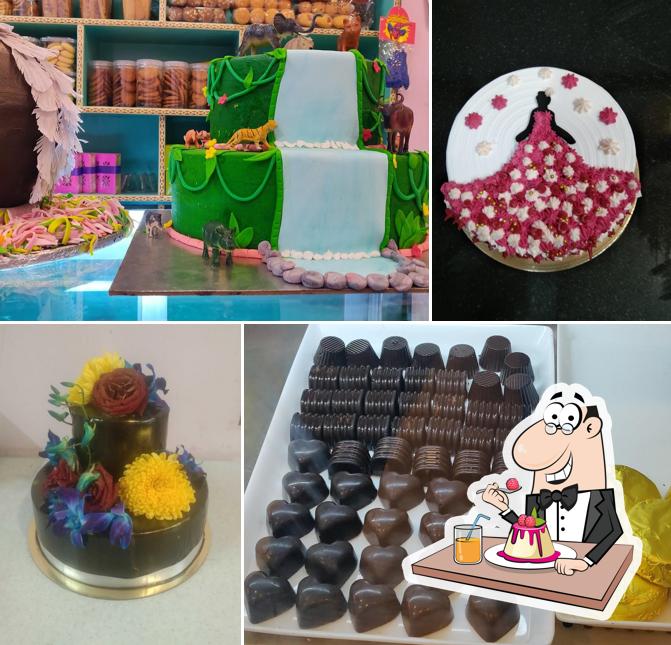 Rimon's bakery & cafe provides a selection of desserts