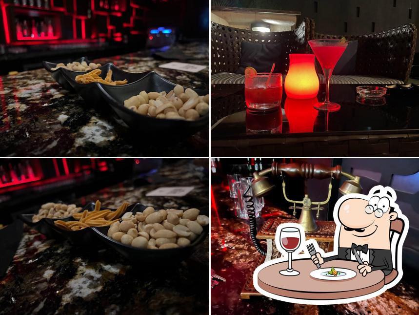 Food at The Myst Bar