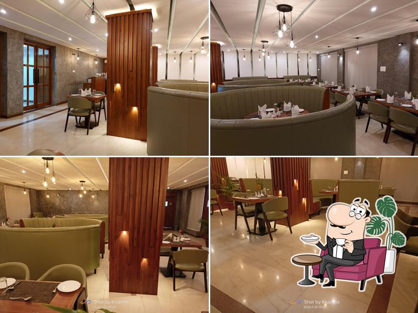 The interior of Zuka Fine Dining