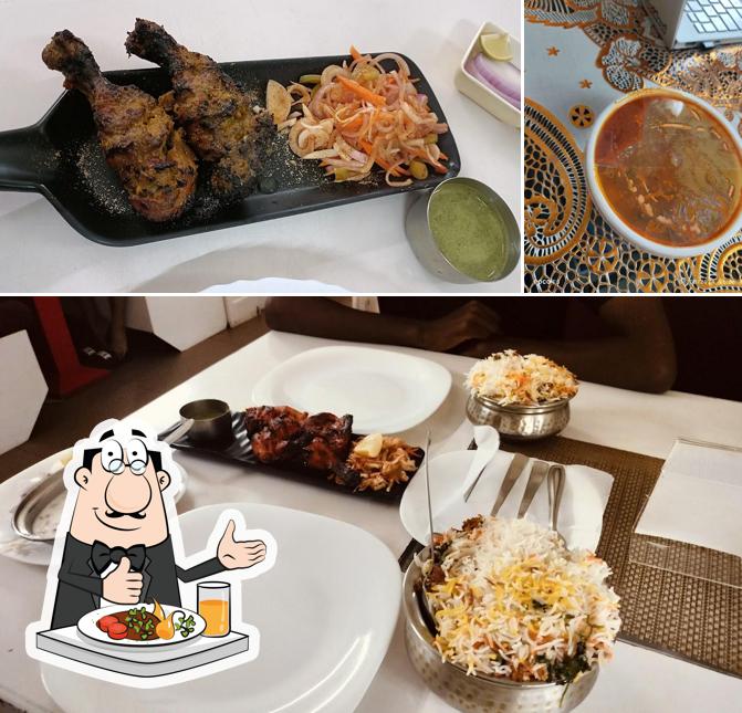 Meals at Aadab Biryani