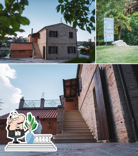 Gli esterni di Agriturismo FonteRossa