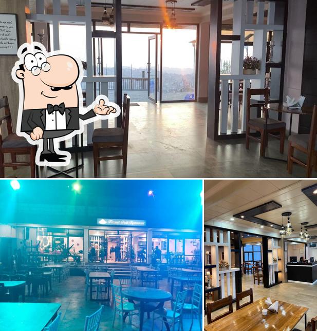 The interior of Aizawl Peak Restaurant