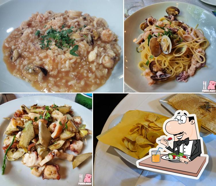 Cibo al Antica Osteria del Mare