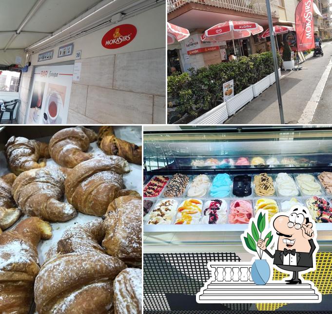 La immagine di esterno e cibo da Bar Europa