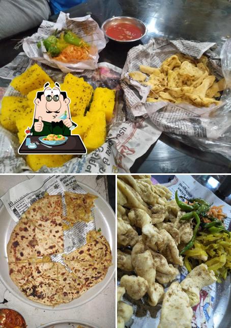 Food at Ashapura Hotel