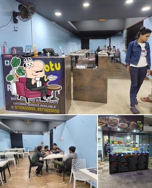 The interior of Chhotu Ji Restaurant