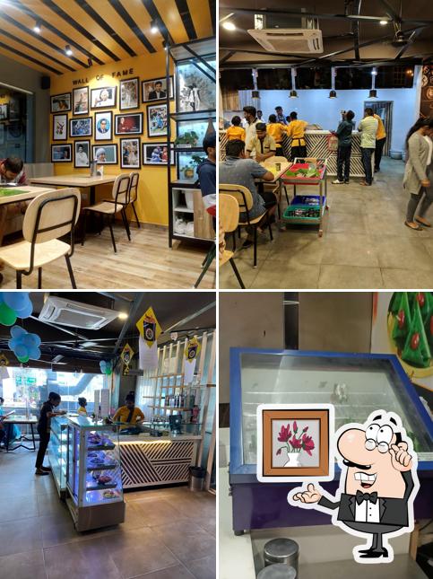 The interior of Chickpet Donne Biryani House