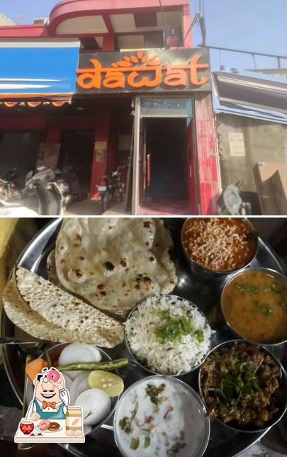 Dawat Restaurant offers a variety of sweet dishes
