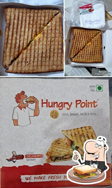 Grilled cheese sandwich at Hungry Point - Anandpur Garhshankar
