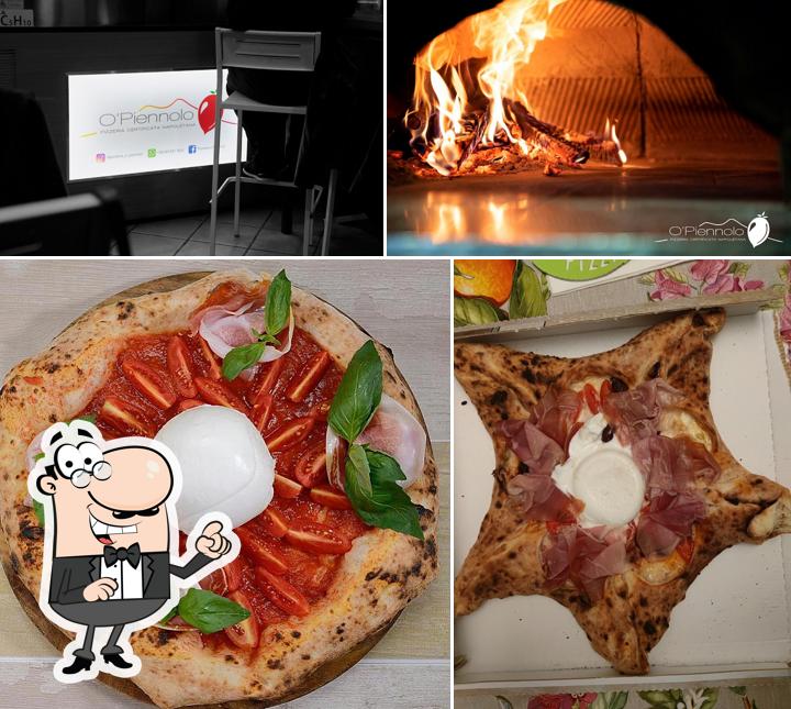 Gli interni di Pizzeria o'Piennolo