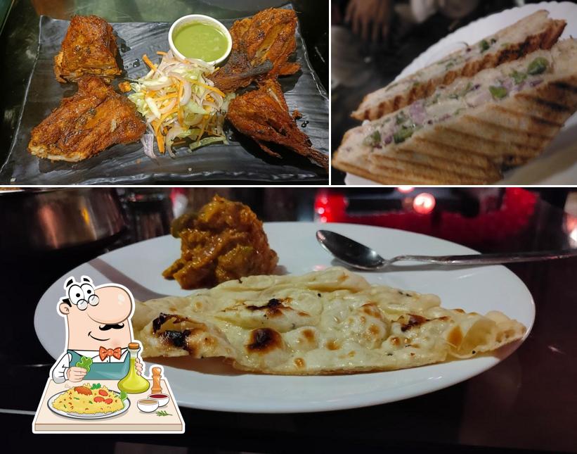Food at Pool Cafe