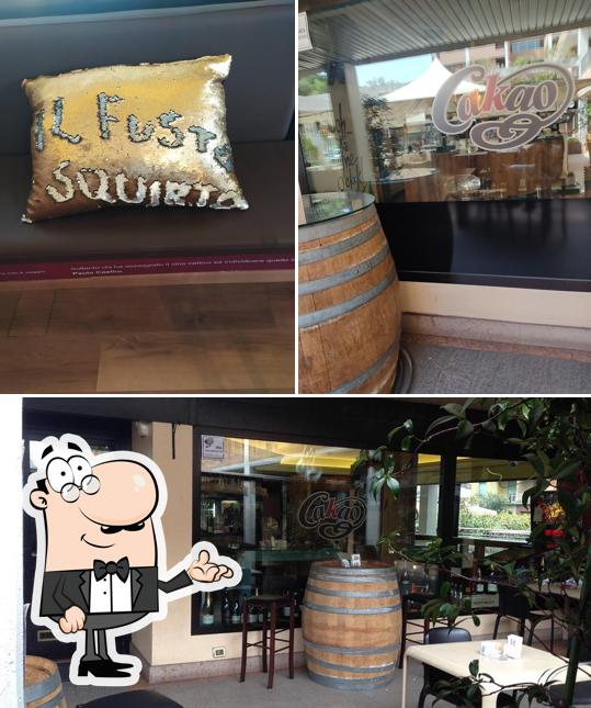 Gli interni di Bar Cakao