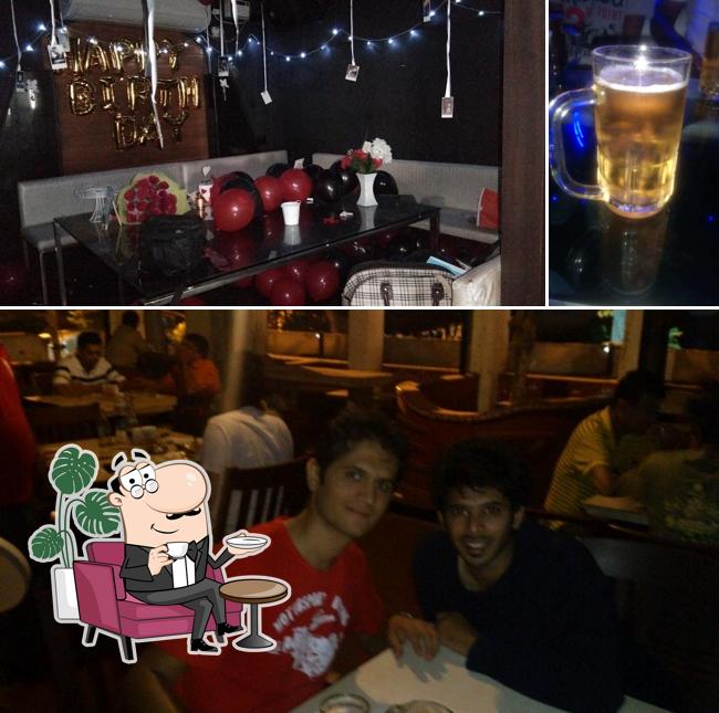 Among various things one can find interior and beer at K27 THE PUB