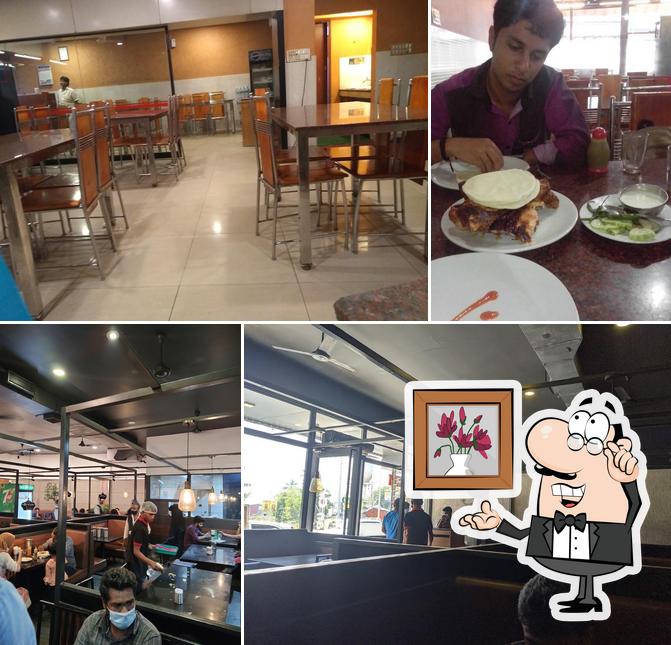 The interior of Arabian Grill ( Railway Station )