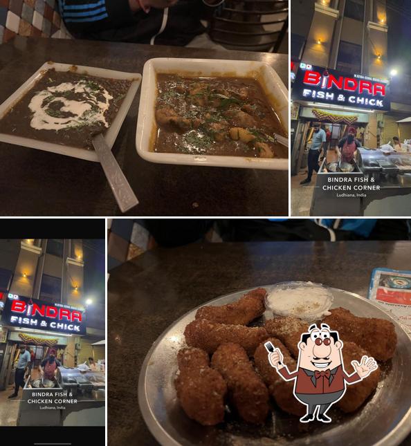 Food at Bindra Fish And Chick