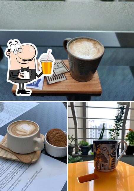 Enjoy a beverage at Cafe Grato