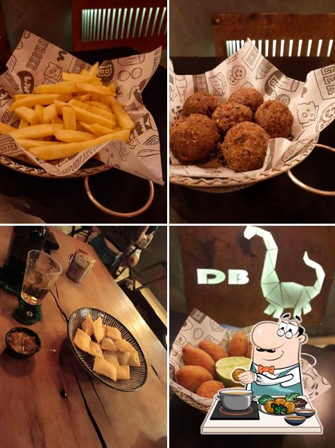 Falafels em Dino Barbecue