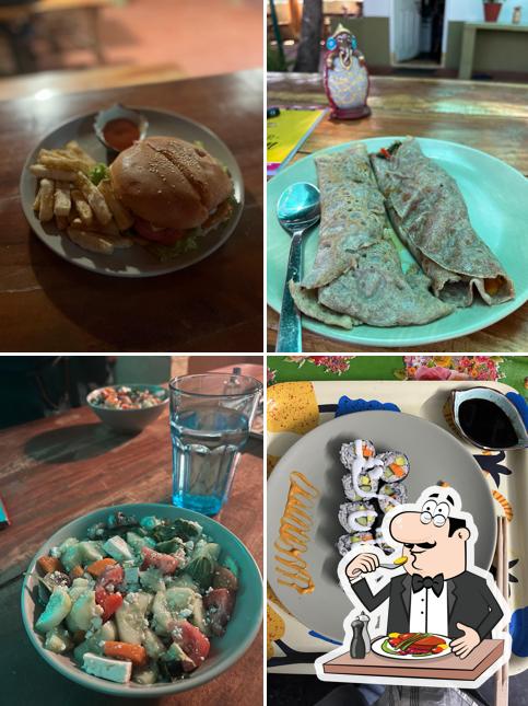Food at Garden of Divine wellness cafe