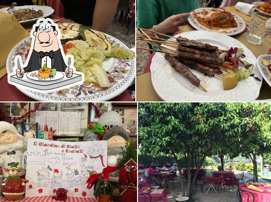 Cibo al Giardino di Giulia e Fratelli