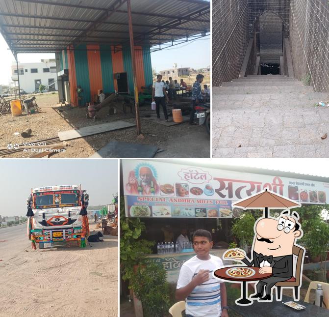 The exterior of Hotel Trimurti Veg/Non-Veg