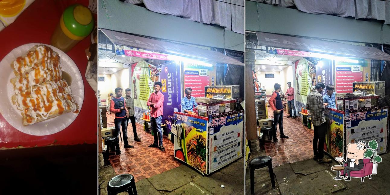 The interior of Kanha Famous Indori Patties
