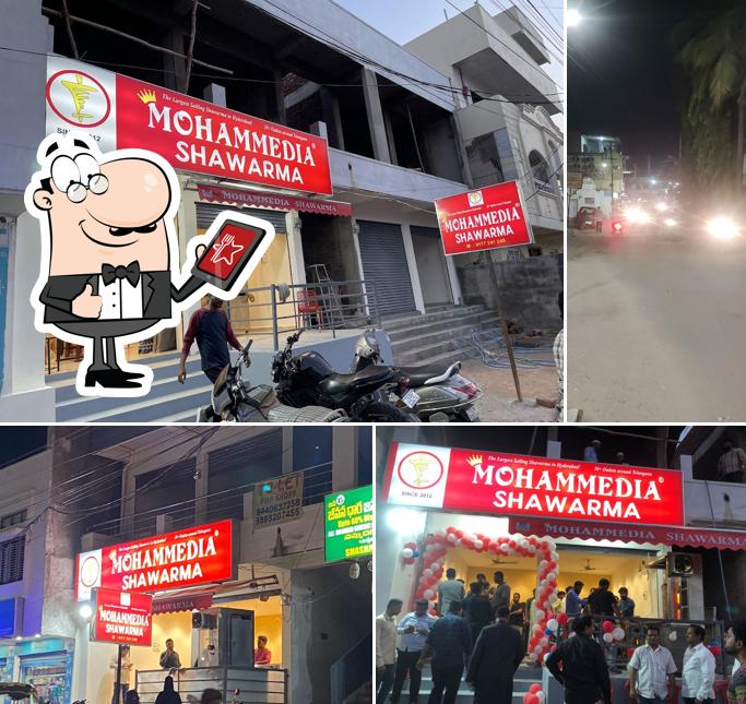 The exterior of MOHAMMEDIA SHAWARMA