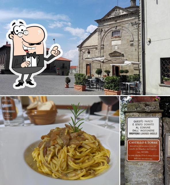 Curiosa tra gli esterni di Osteria del Bramante