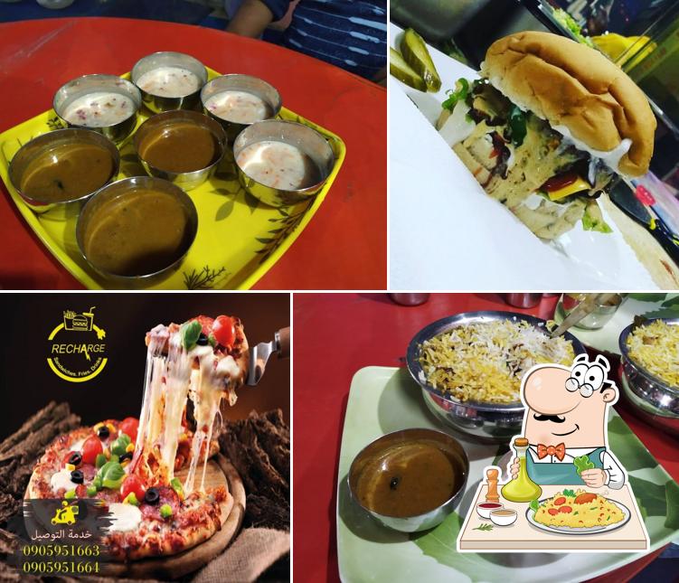 Meals at Recharge Restaurant