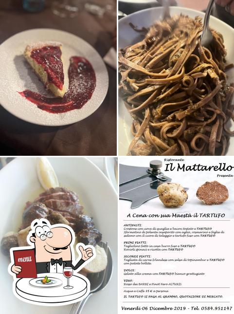 Cibo al Ristorante Trattoria Osteria IL MATTARELLO a Camaiore