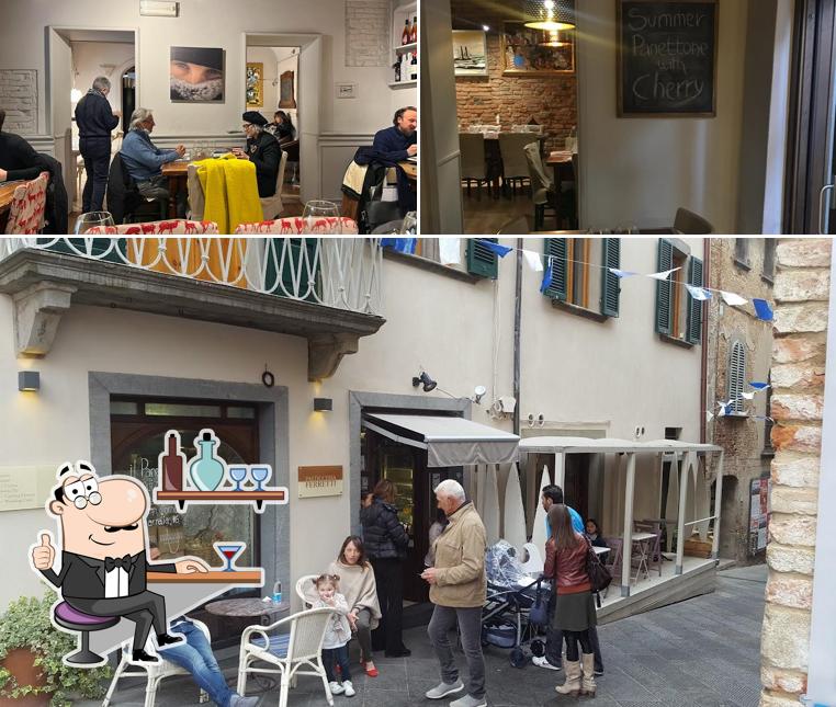 Gli interni di Ristorante pasticceria Ferretti