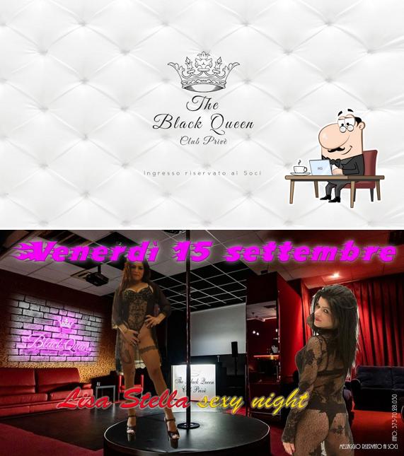 Gli interni di The Black Queen - Club Privè