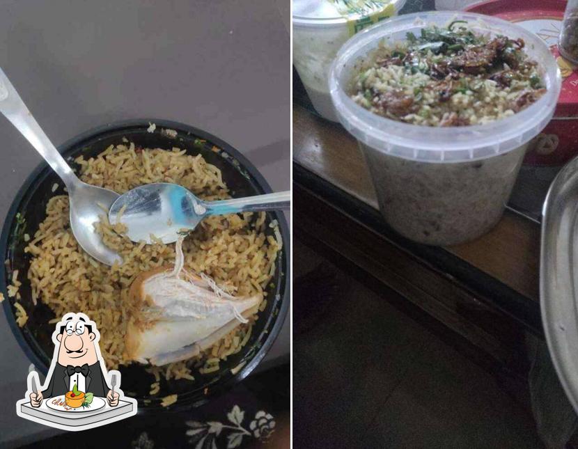 Food at The Haleem Biryani
