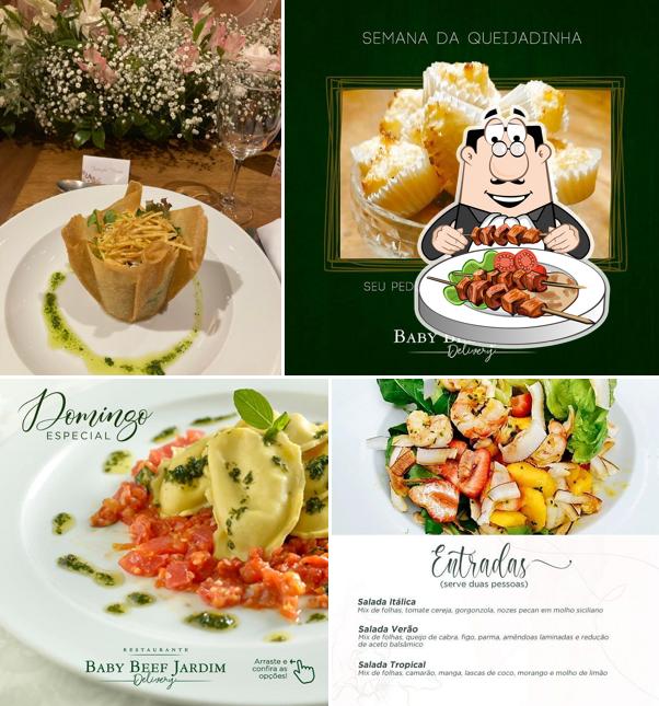 Comida em Restaurante Baby Beef Jardim