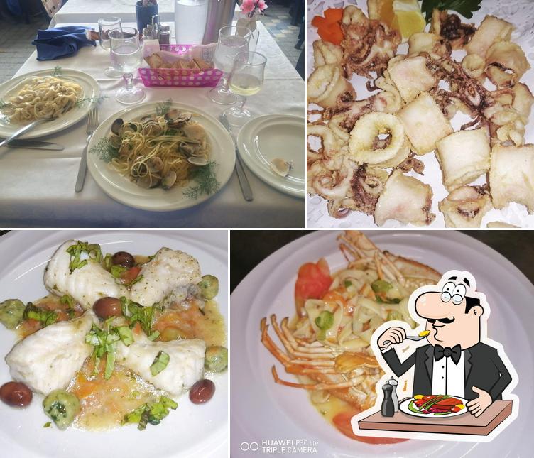 Platti al Ristorante Lo Scoglio