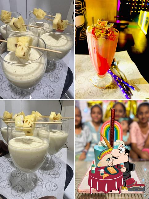 The Diamond Cafe offers a range of desserts