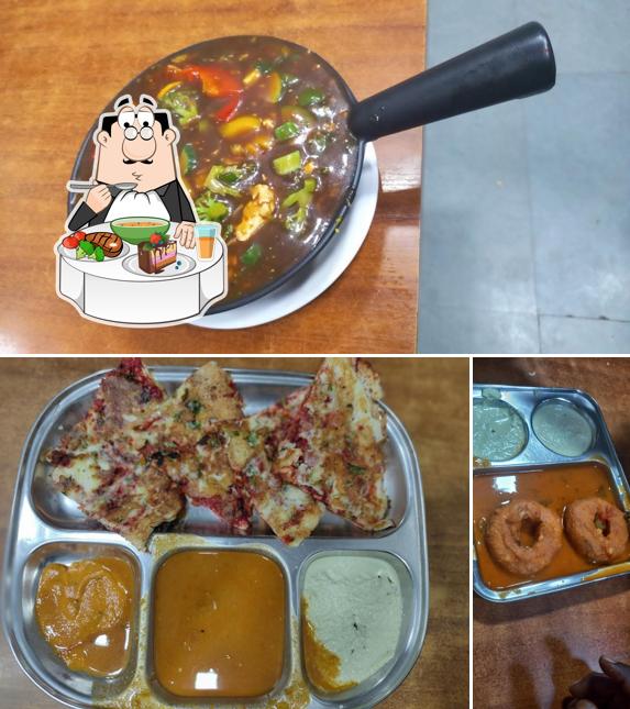 Hot and sour soup at Udupi Restaurant