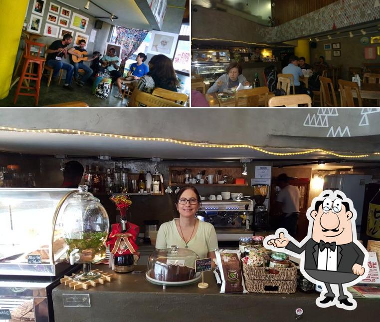 Veja imagens do interior do Gaia Art & Café
