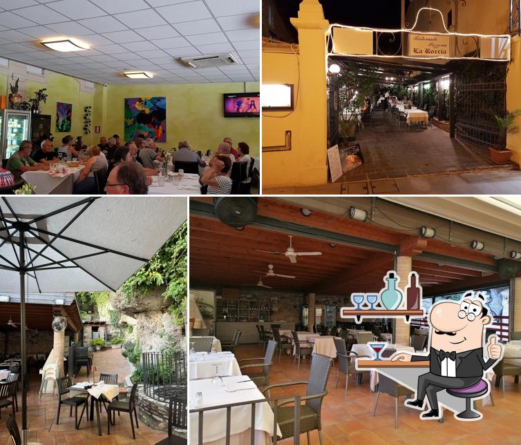 Gli interni di La Roccia