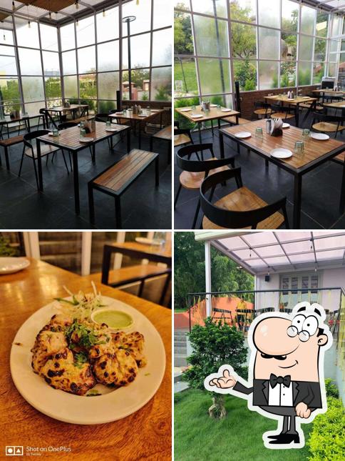 The interior of Ants Cafe