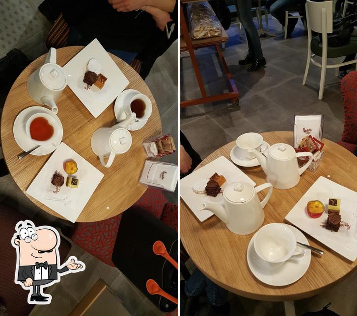 Gli interni di Pasticceria Novello