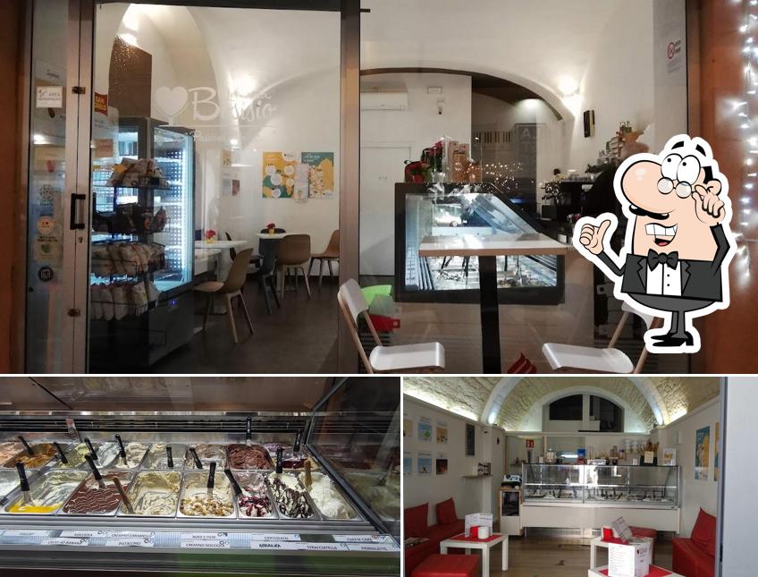 La foto della interni e cibo di Gelateria Bosisio Passione Bio