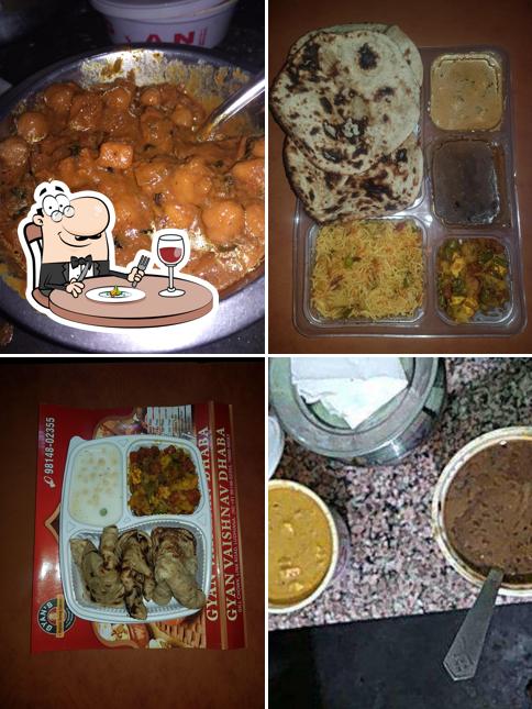 Meals at Gyan Vaishnav Dhaba
