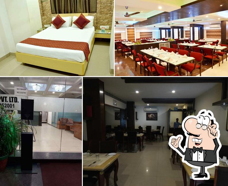 The interior of Hotel Kalinga