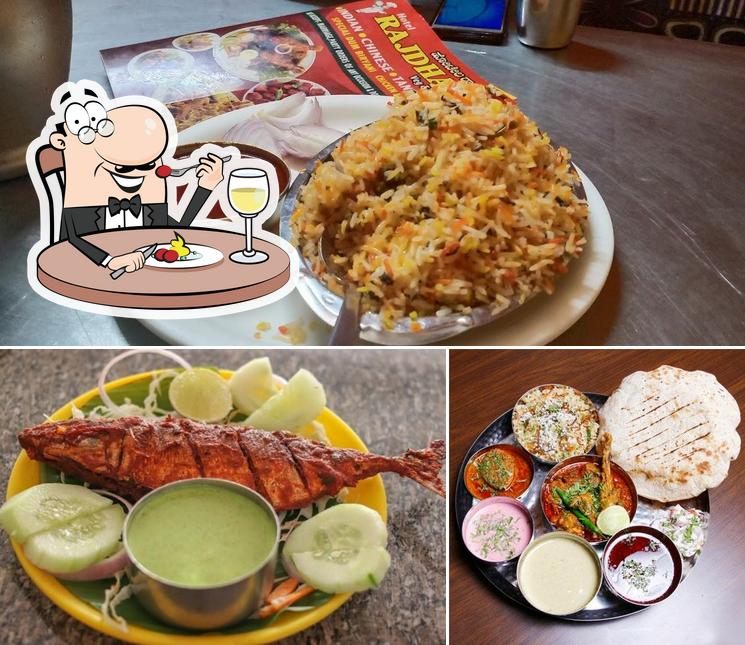 Food at Hotel Rajdhani