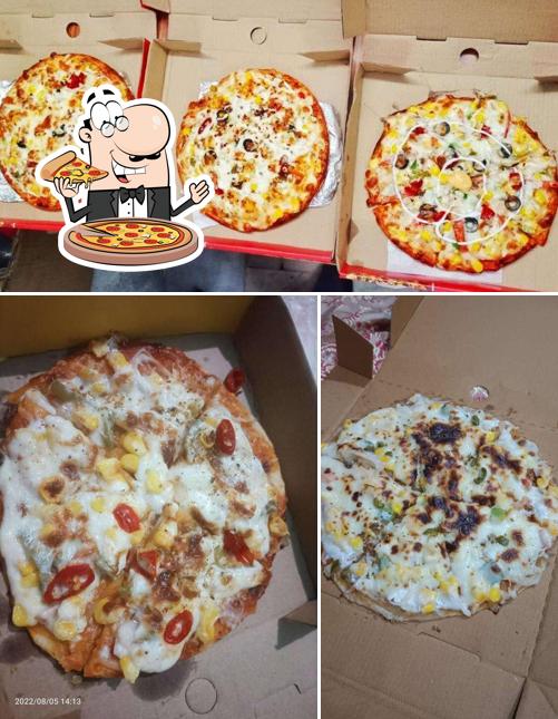 Order pizza at Pizza King