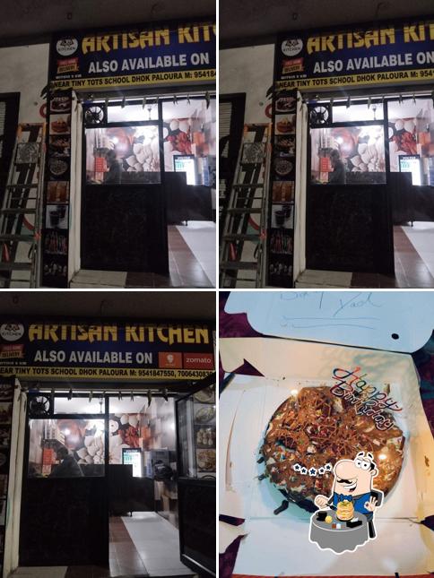 Food at Artisan kitchen