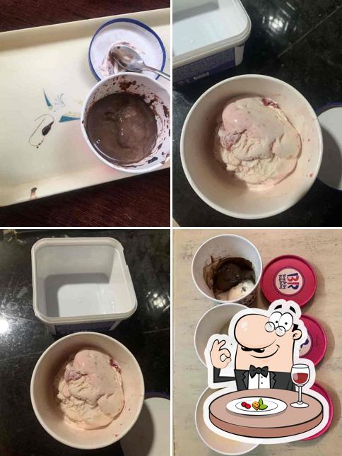 Chocolate mousse at Baskin Robbins - Ice Cream Desserts